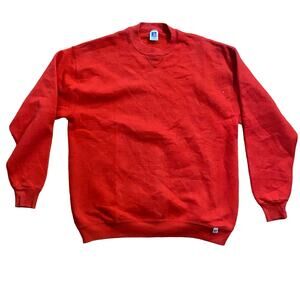 Vintage Russell athletic red Crewneck sweatshirt XXL